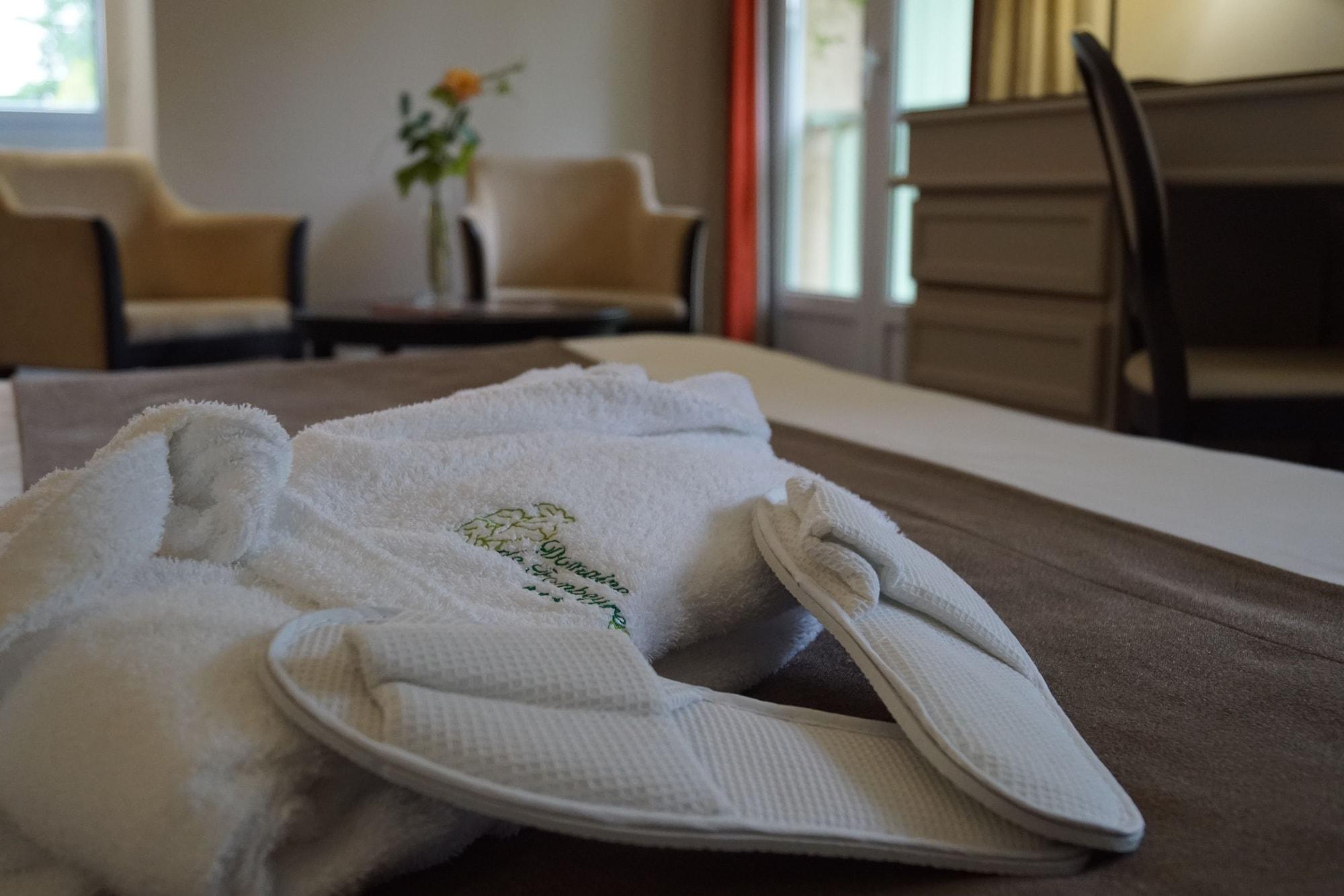 Logis Hotels- Hotel Et Restaurant Domaine De Fompeyre バザス エクステリア 写真