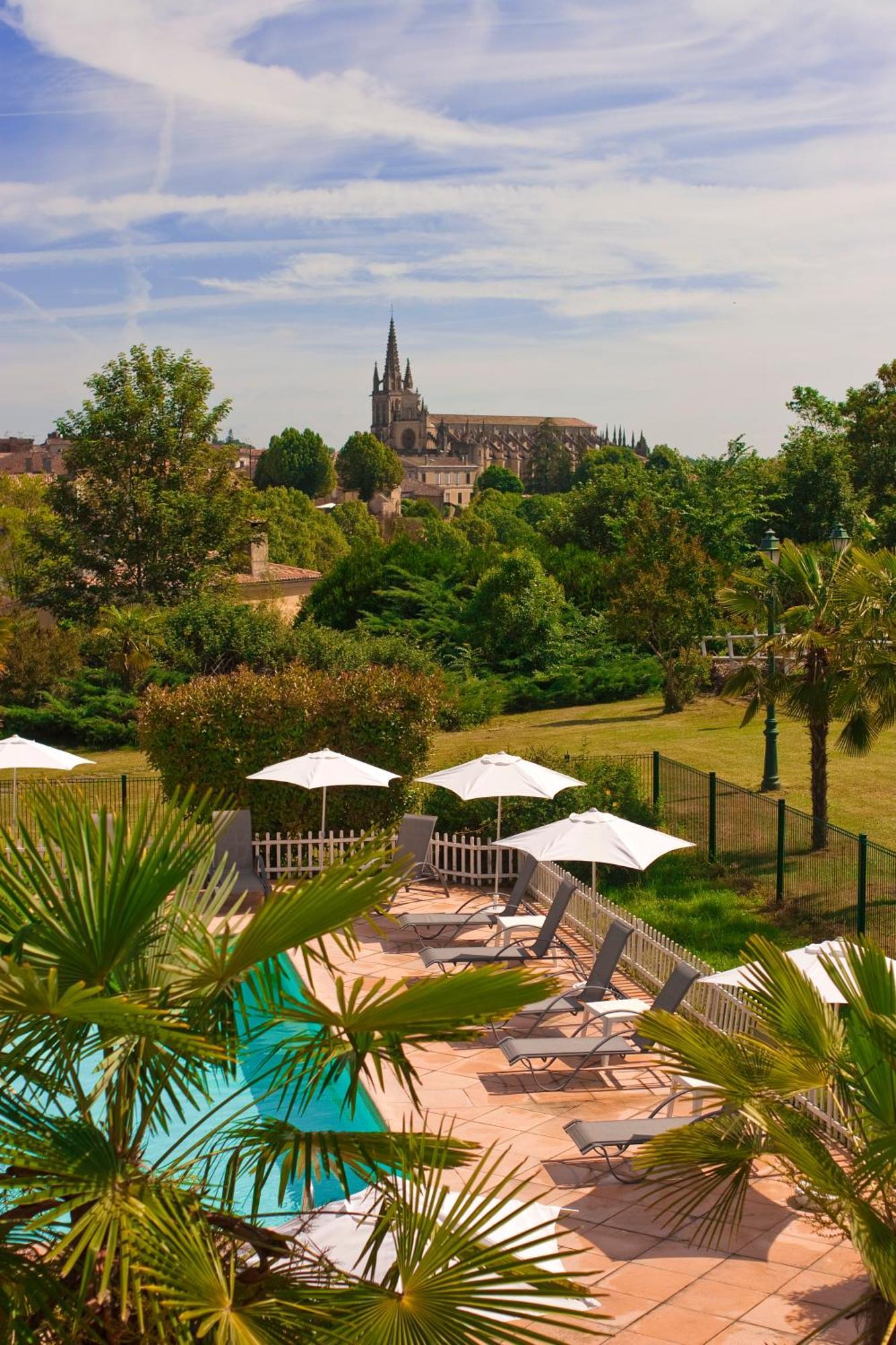 Logis Hotels- Hotel Et Restaurant Domaine De Fompeyre バザス エクステリア 写真