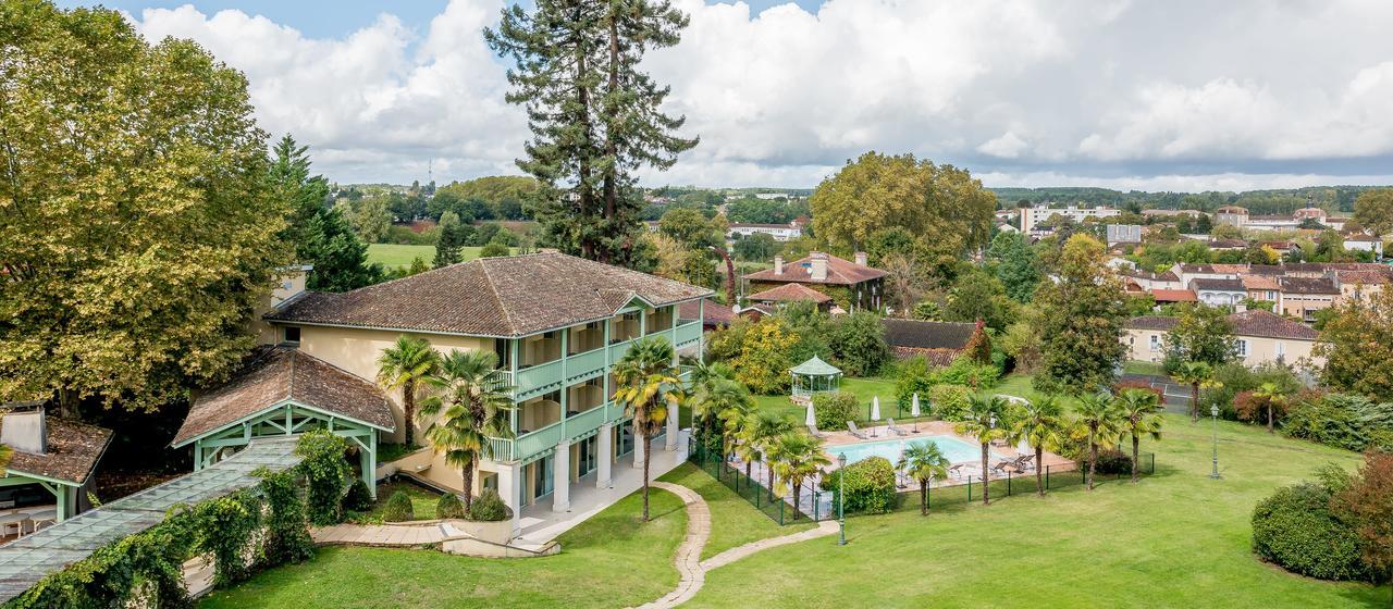 Logis Hotels- Hotel Et Restaurant Domaine De Fompeyre バザス エクステリア 写真